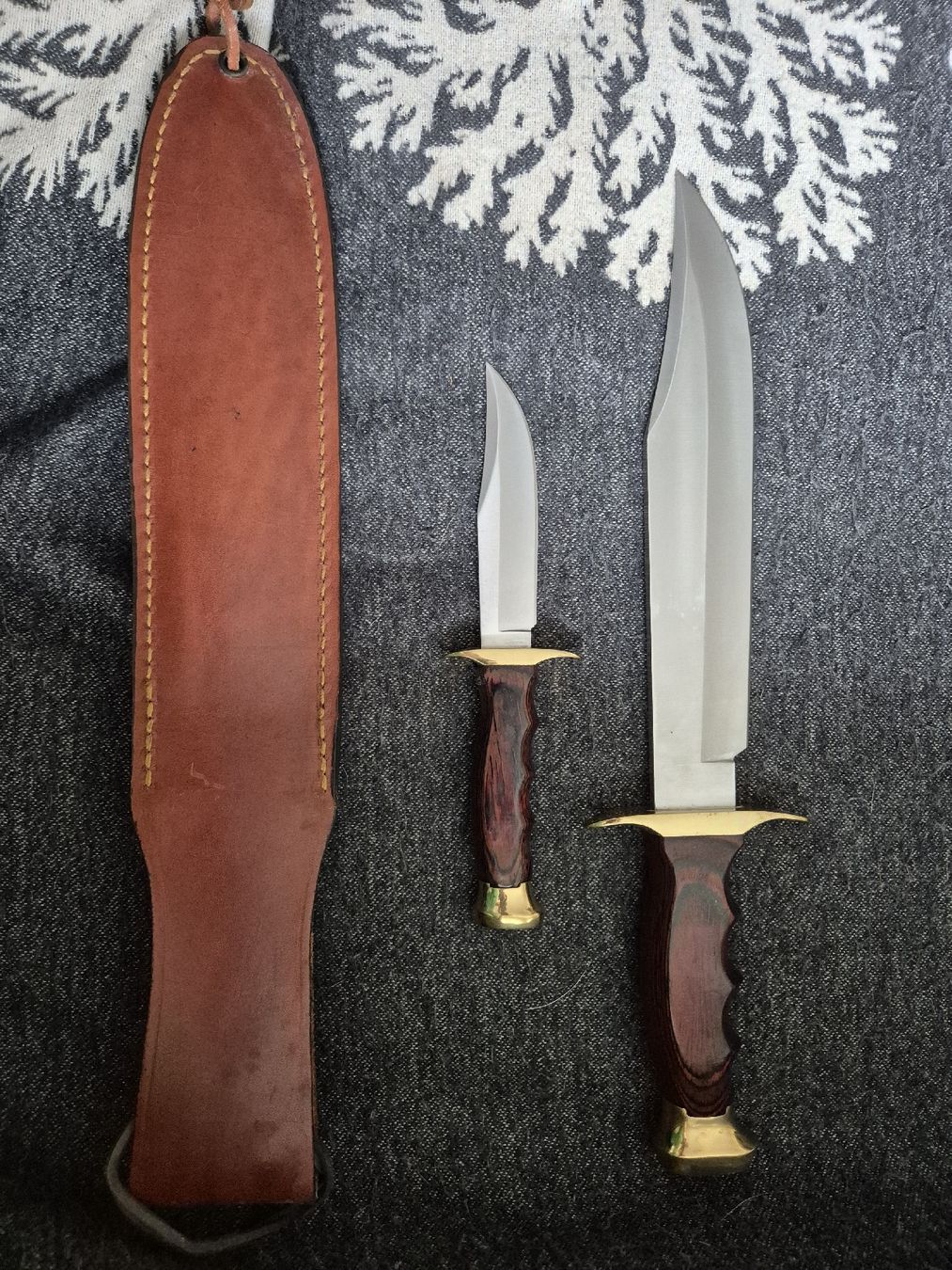 Muela Accessori: MuelaJagdmesser Set, Leder Scheide – Usato da Binningen venduto da rom_9ls7 3