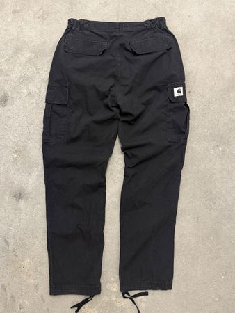 Pantalon cargo Carhartt WIP noir coupe relax taille 29