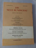 Thomas Mann; Felix Krull; Zwei neue Romanfragmente, Vorabdr.