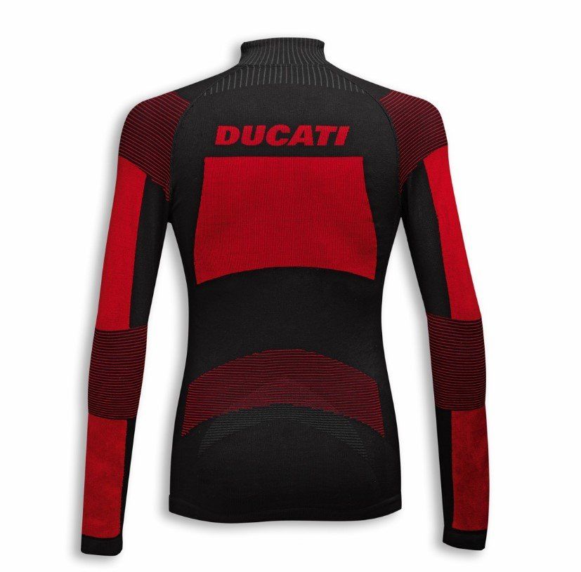 T-shirt: Ducati Langarm-Funktionsshirt S-M – Nuovo e nell'imballaggio originale da Frauenfeld venduto da Moto77_AG 1