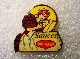 Ansteckpin 3: Maggi Sauces