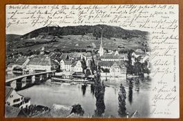 Stein am Rhein - Dampfschiff 1905