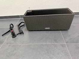 2 Jardinières Lechuza, gris anthracite