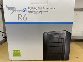Promise Pegasus2 R6 inkl. 6x 2TB HDD OVP