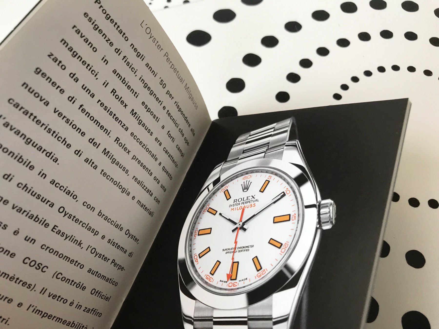 Dokumente: ROLEX ORIG. MILGAUSS - OPERATING INSTRUCTIONS -  - NEW !!! – Neu (gemäss Beschreibung) aus Epalinges von dream-watch 2