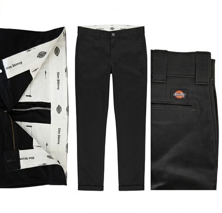 Dickies slim M trousers black like new condition