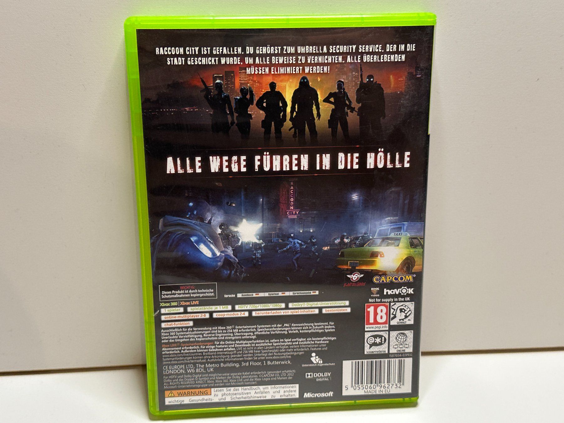 Microsoft Spiele: Xbox 360 Resident Evil Operation Racoon City – Gebraucht aus Herznach von marco_0123 2