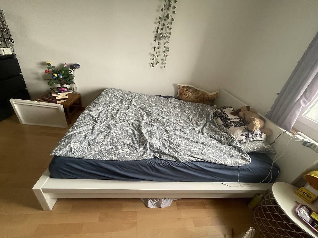 Betten: MALM Ikea Bett ohne Matratze  – Gebraucht aus Hittnau von eva_95vw 1