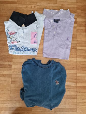 Konvolut Polo-Shirts und Pullover Markenkleidung mix