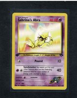 Sabrina's Abra - 1st edition Gym Challenge