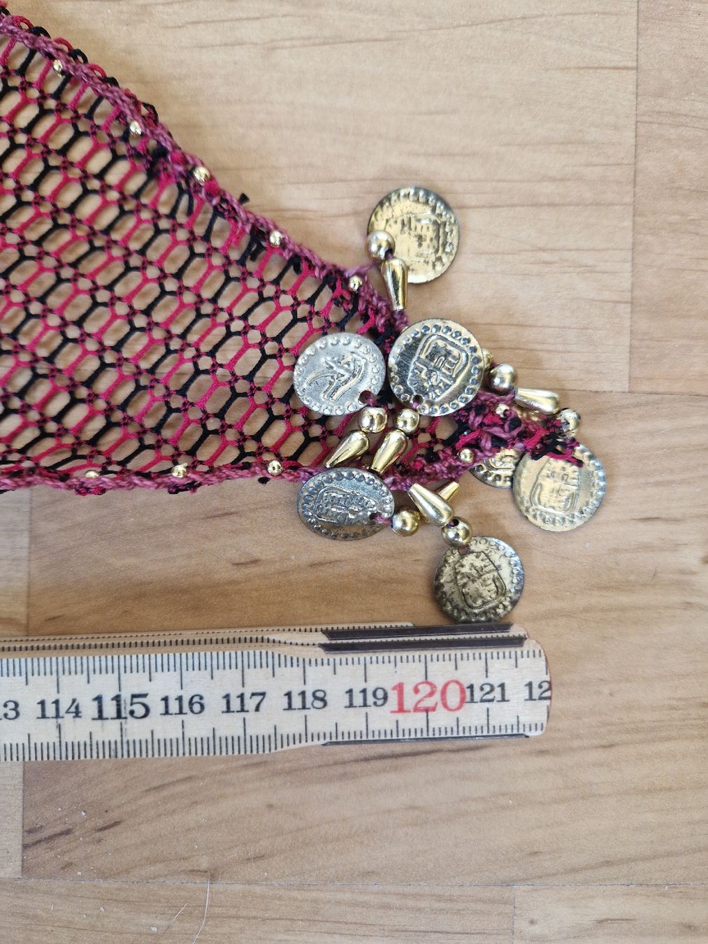 Costumi: Bauchtanztuch mit Münzen, Ethno Style – Usato da Weggis venduto da Oswadan 2