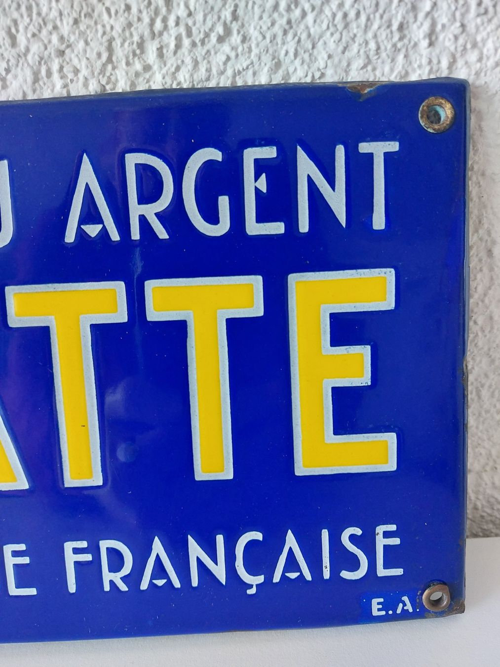 Maggi Insegne: Emailschild Arlatte Chicorée bleu plaque émaillée Kaffee – Usato da Schenkon venduto da Elbarto007 3