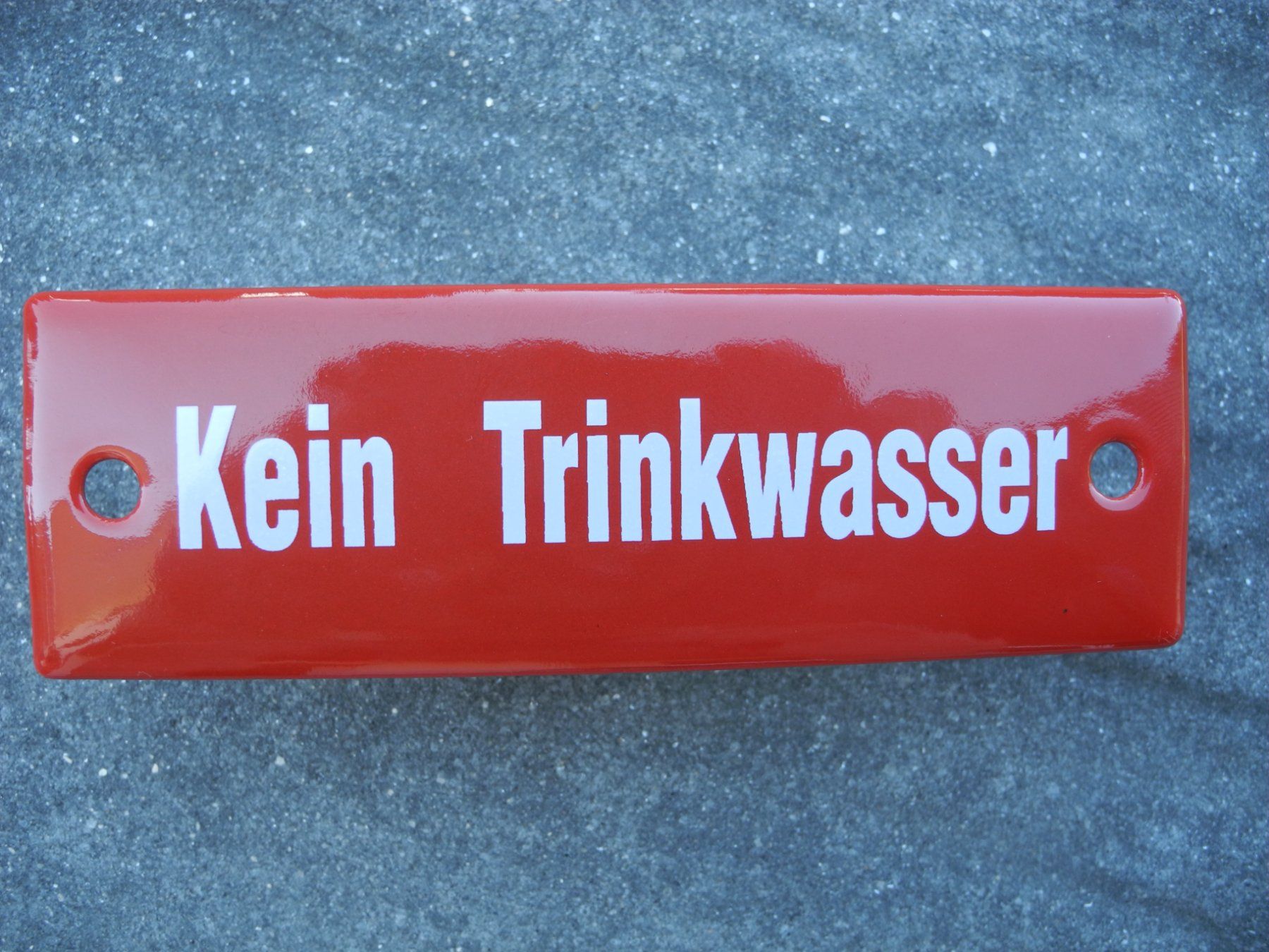 Ecriteaux: KEIN TRINKWASSER  EMAILSCHILD – Neuf (Voir description) à Reinach AG par Huckleberrysix