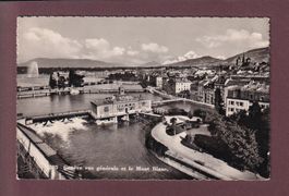 GENEVE - Les ponts - 1947
