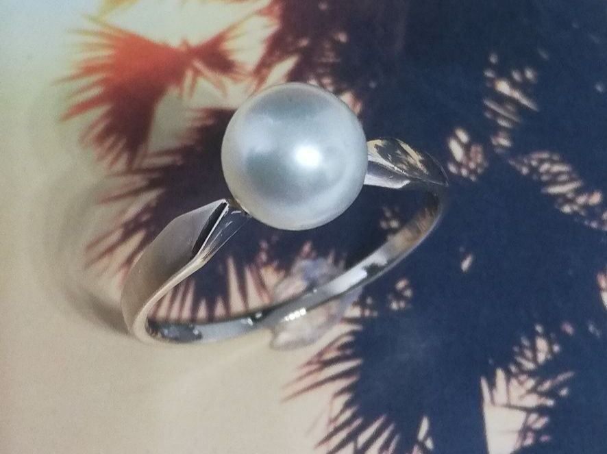 Ringe: Edler Perlenring aus 18 Karat Gold – Neu (gemäss Beschreibung) aus Unterägeri von Altgoldschmuck 9