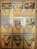 🏴󠁧󠁢󠁥󠁮󠁧󠁿Lot 9 cartes Pikachu 30th