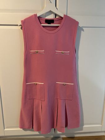 Zara knit pink dress