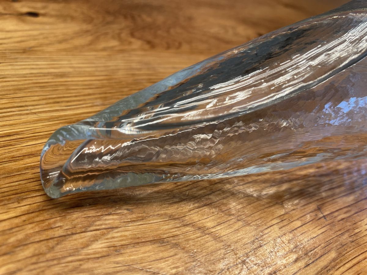 Glasi Hergiswil Schalen: Hergiswiler Glasi Glas Tüte 21cm – Gebraucht aus Niederbüren von poschti 3