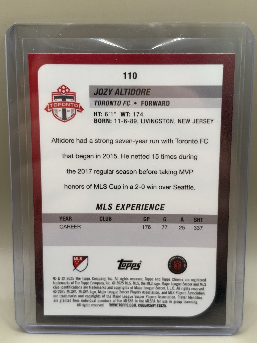 Topps Sammelbilder & Trading cards: Topps Chrome MLS - Jozy Altidore /250 - Refractor – Neu (gemäss Beschreibung) aus Oberbuchsiten von Bananefrappe93 2