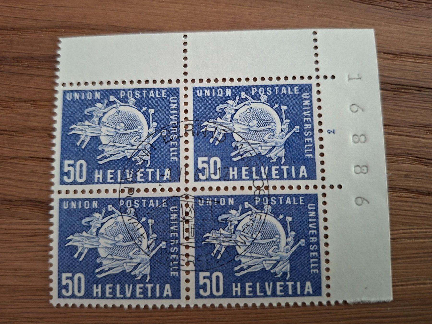 Tous les timbres: Dienstmarken 4er Blocks: UPU – Neuf (Voir description) à Hinterkappelen par 1399 4