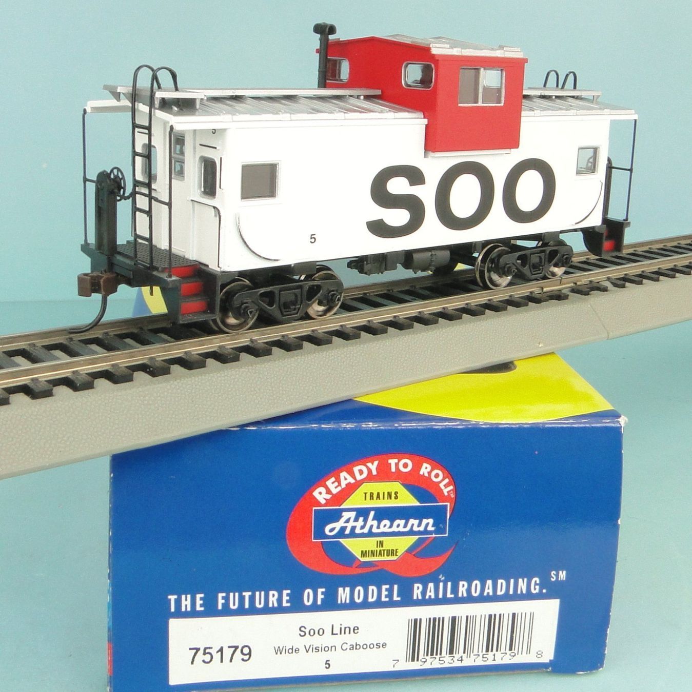 Athearn Modellini di ferrovie: Athearn 75179 Soo Line Caboose – Nuovo e nell'imballaggio originale da Bülach venduto da cann11