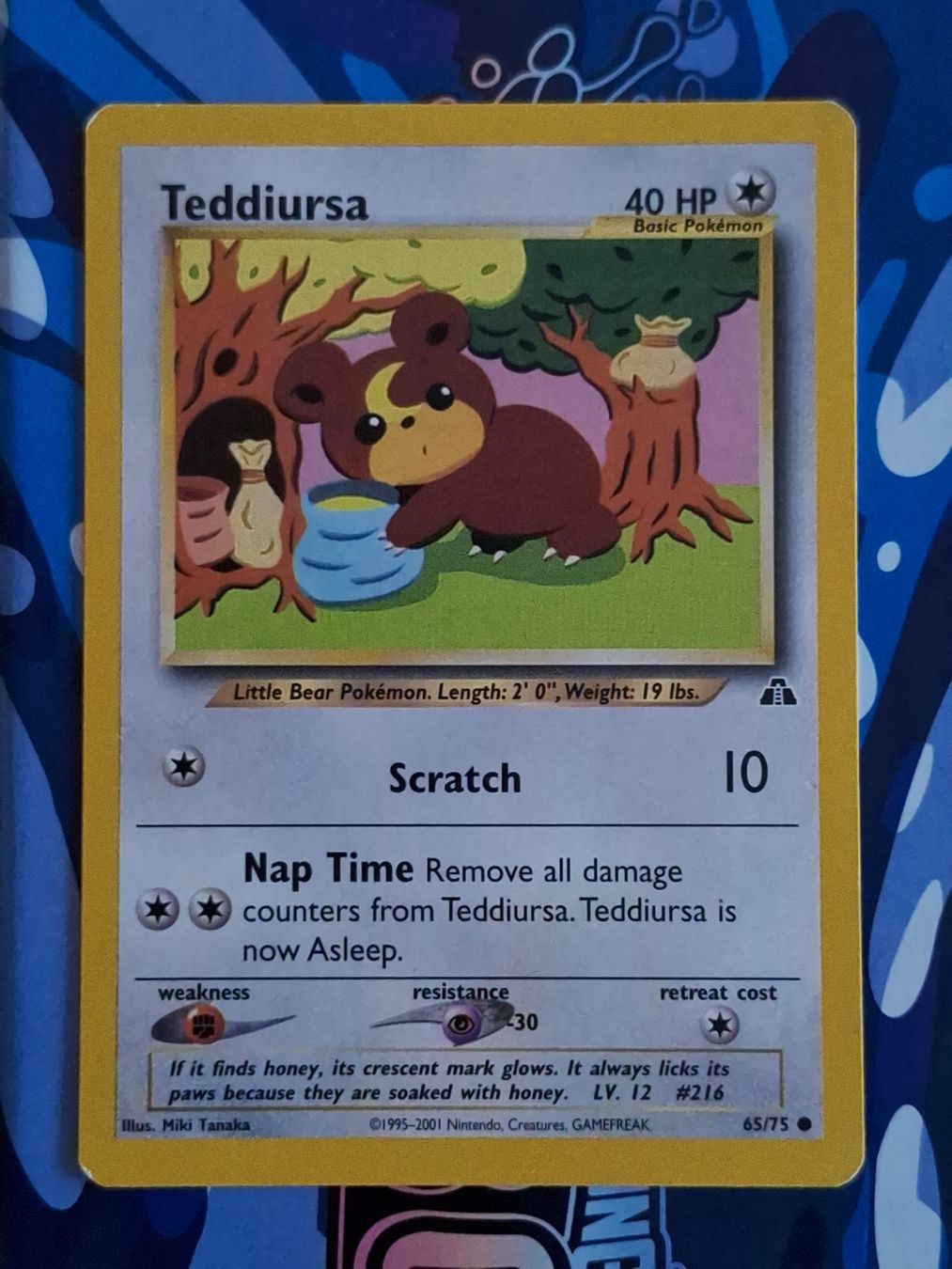 Pokémon Carte collezionabili: Teddiursa - Neo Discovery #Ord3 – Usato da Altstätten SG venduto da GGsGameshop