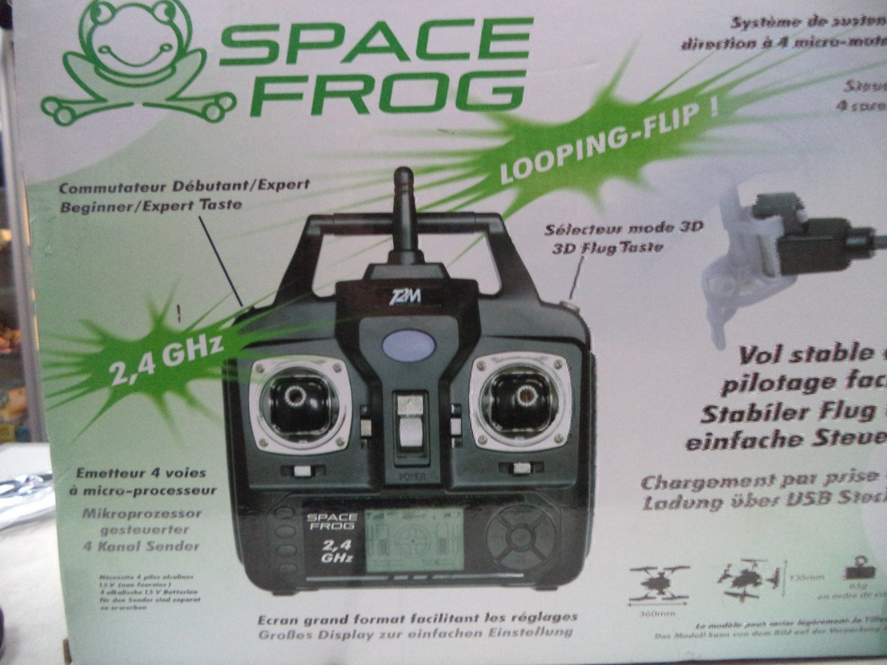 RC Modellbau: T2M RC 4Kanal QUADROCOPTER SPACE FROG – Gebraucht aus Rieden AG von Wirth03 7