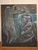 Abstraktes Gemälde 145 x 120 cm