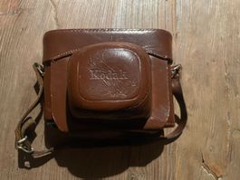 Kodak Fotoapparat Retinette 1A mit Ledertasche, Top Zustand!