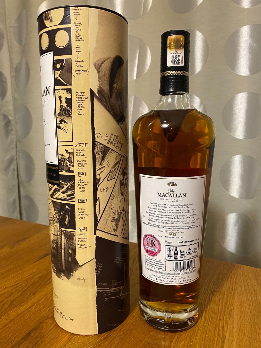 Macallan Bevande alcoliche: Macallan James Bond 60th Anniversary - Decade V – Nuovo e nell'imballaggio originale da Mönchaltorf venduto da Drammer 4