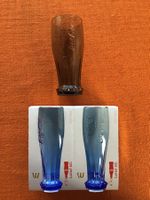 Coca-Cola Gläser: 3 Stück, davon 2 Originalverpackt!