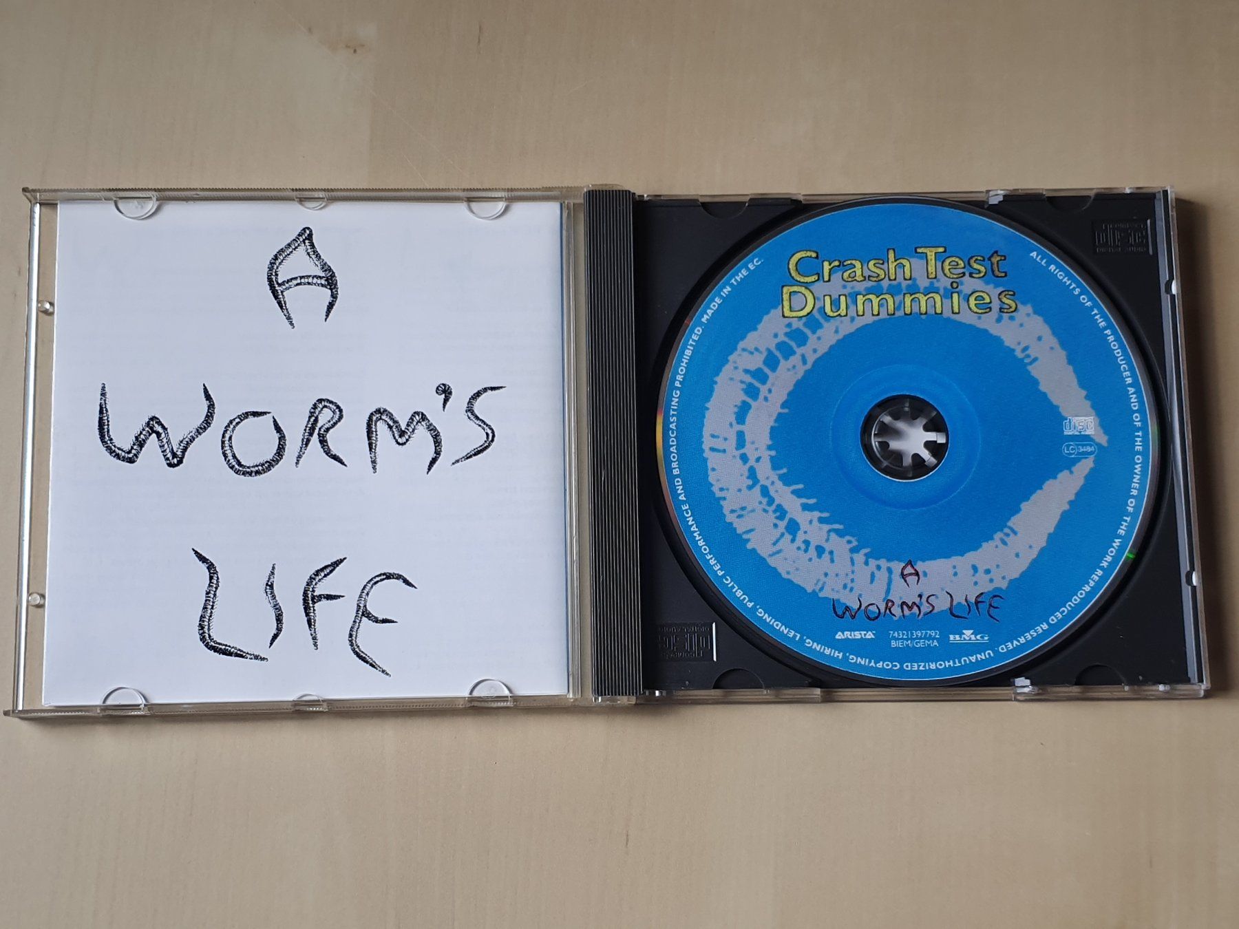 CDs: Crash Test Dummies a Worms Life – D'occasion à Stansstad par collectorsshop 2