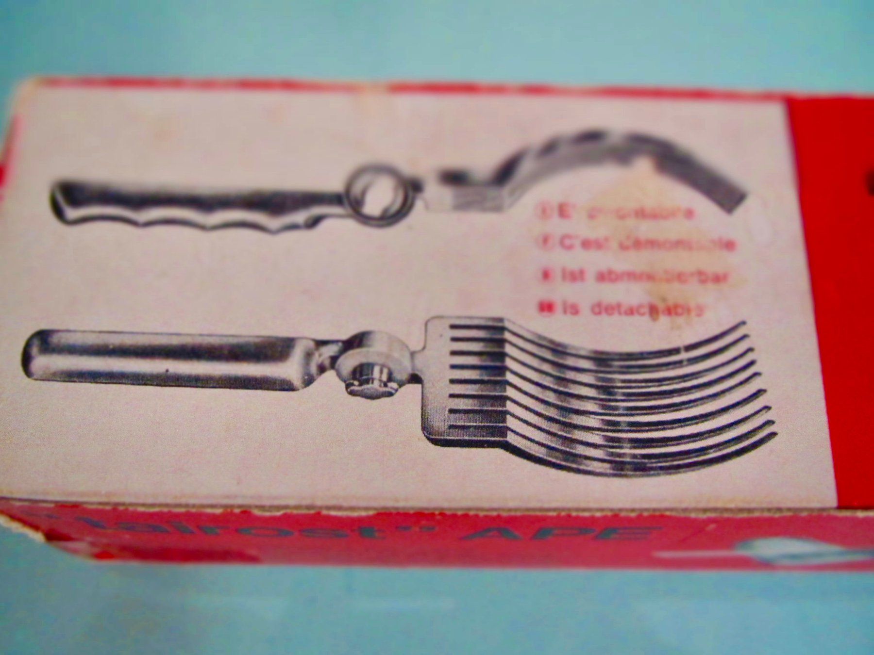 Ansichtskarten: COUPE VIANDE VINTAGE ANNEE 1950 – Gebraucht aus Murten von Selliot 2
