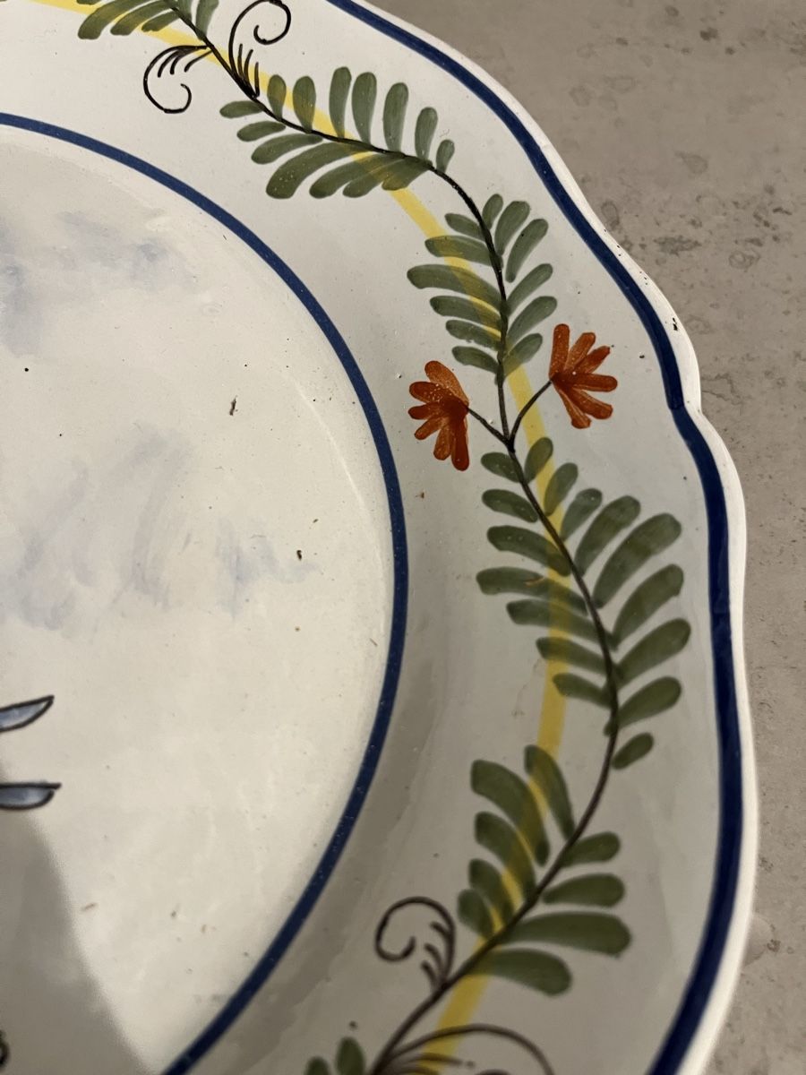 Assiettes: Ancienne assiette montgolfière – D'occasion à St. Prex par Nikolletta 2