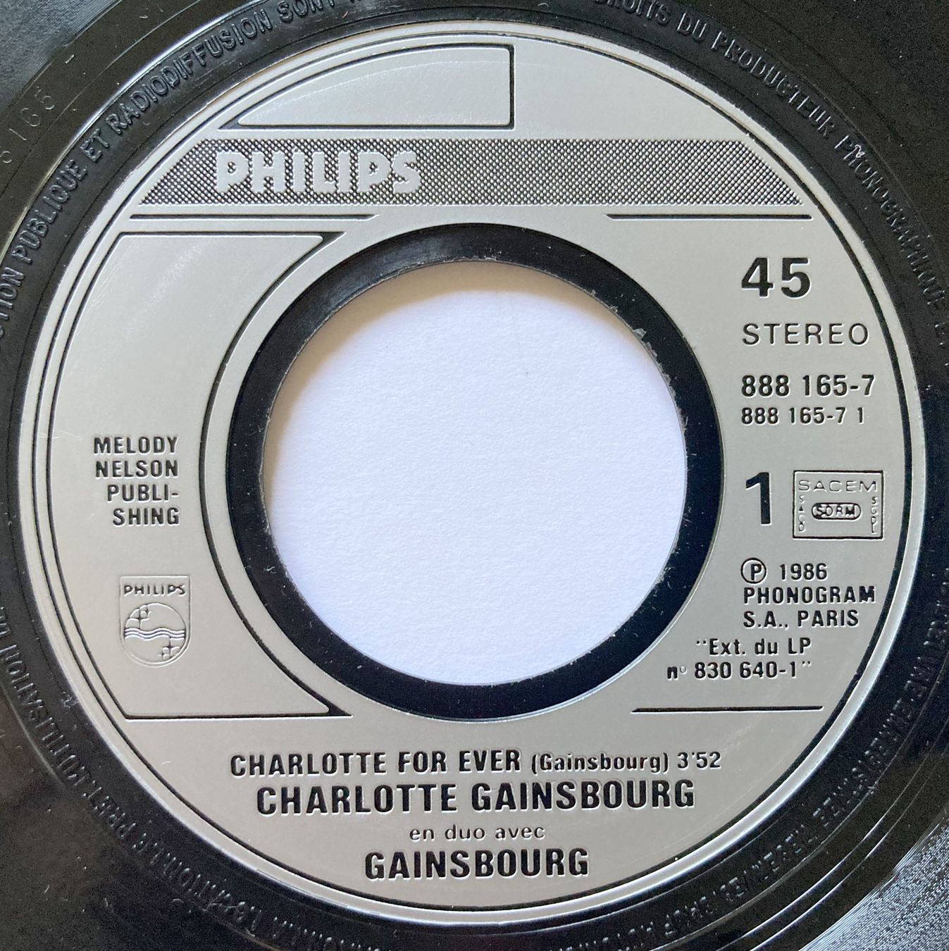 Dischi in vinile: CHARLOTTE & GAINSBOURG - CHARLOTTE FOREVER – Usato da Bottens venduto da hotter-than-hell 2