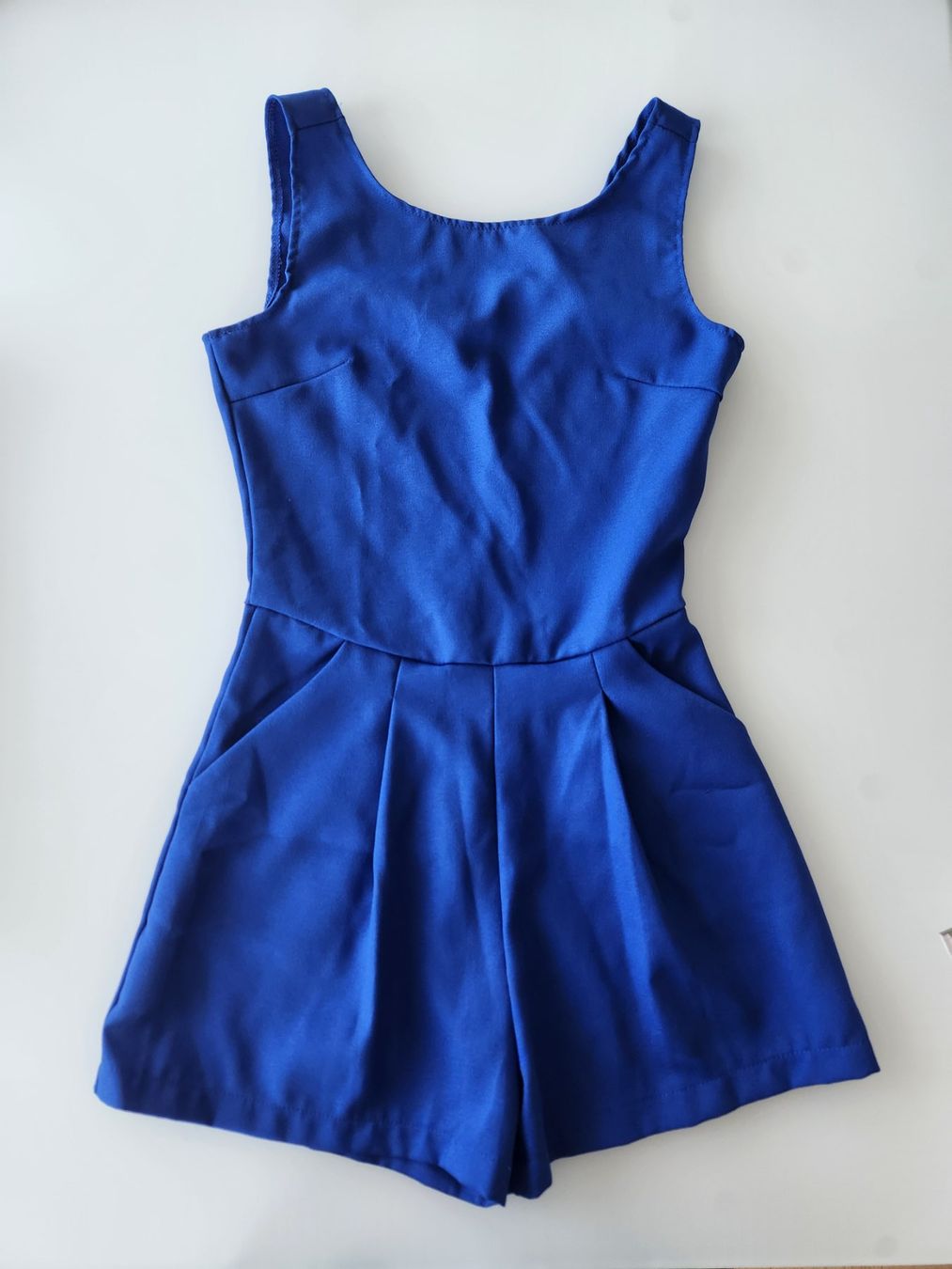Tute: Combishort bleu électrique d'été - taille S – Usato da Neuchâtel venduto da Virg30