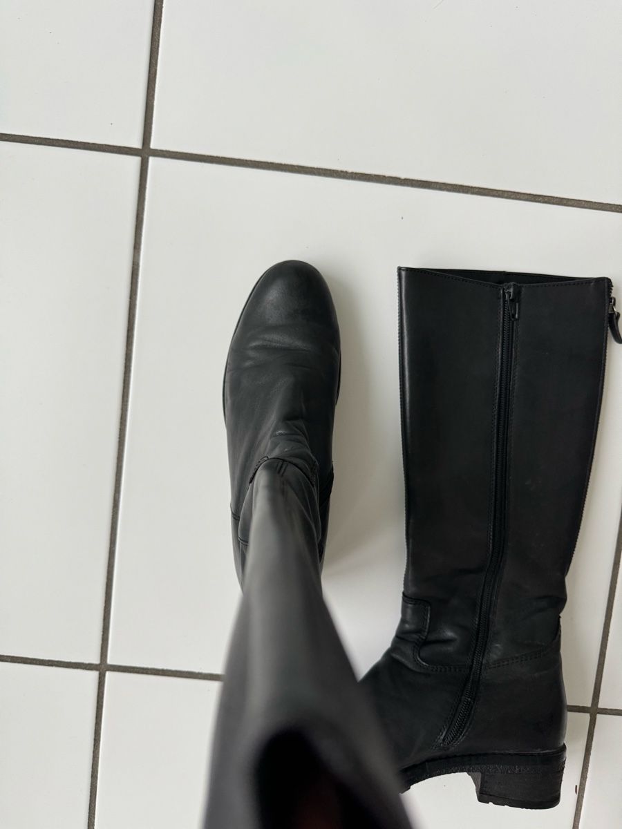 Gabor Damenschuhe: Leather boots – Gebraucht aus Zürich von agi_j875 1