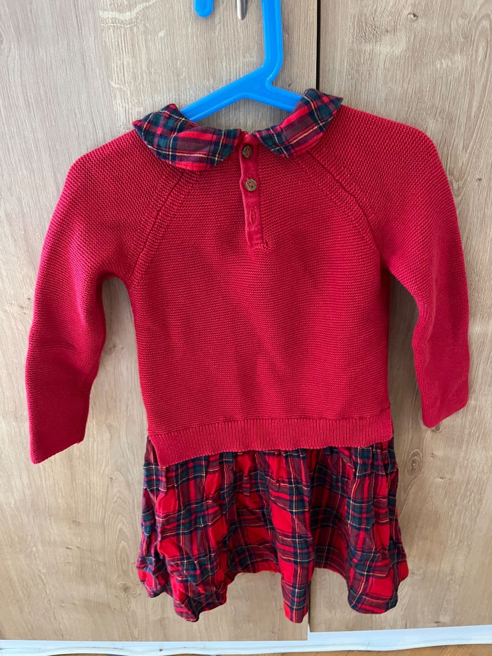 Vestiti & Gonne: Karopullover/Kleid, Next, Größe 104 – Usato da Umiken venduto da deb_57xk 3