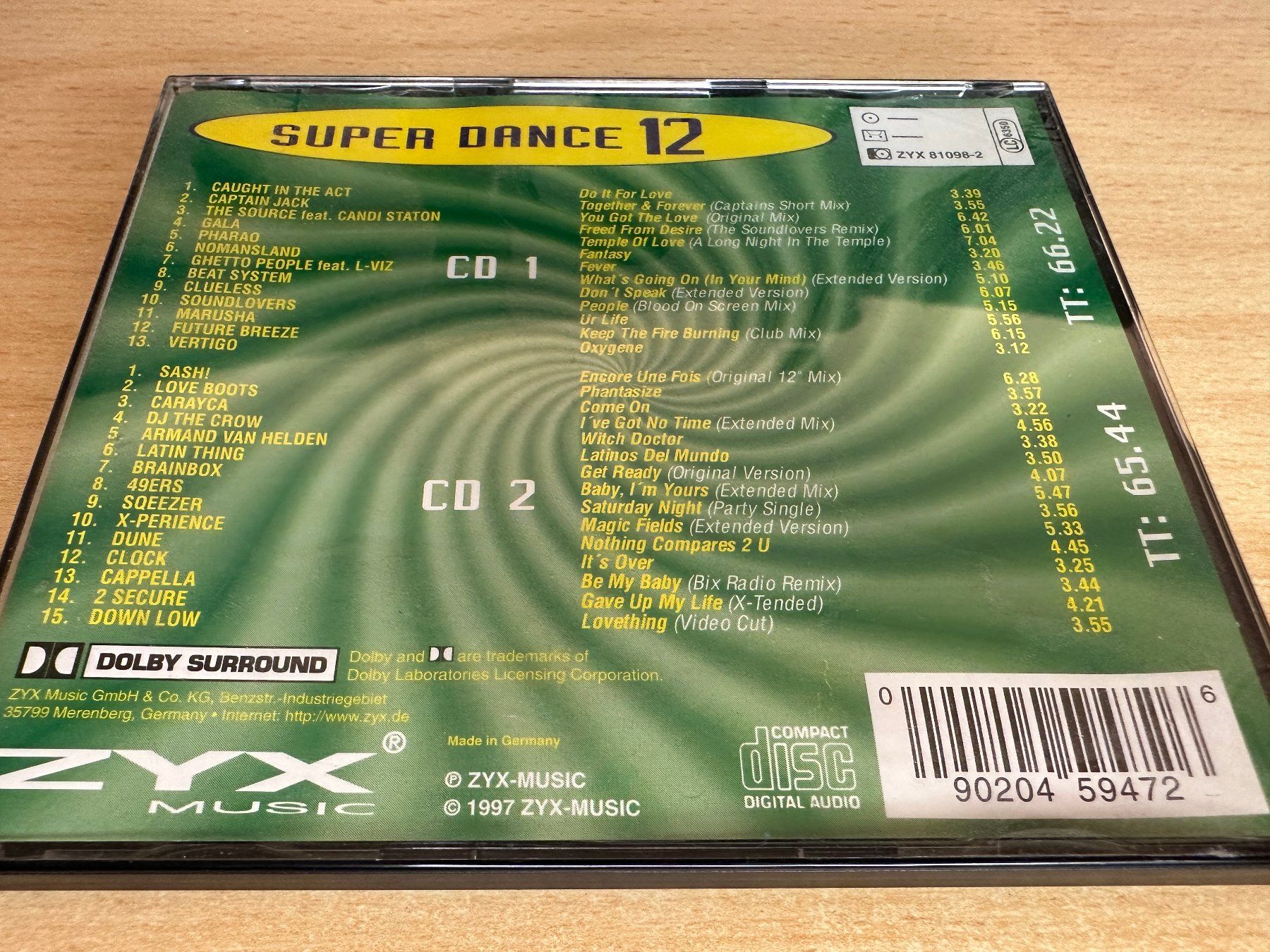 CD: Various – Super Dance 12 - 2 CD – Usato da Rikon im Tösstal venduto da Alpenmutz 1