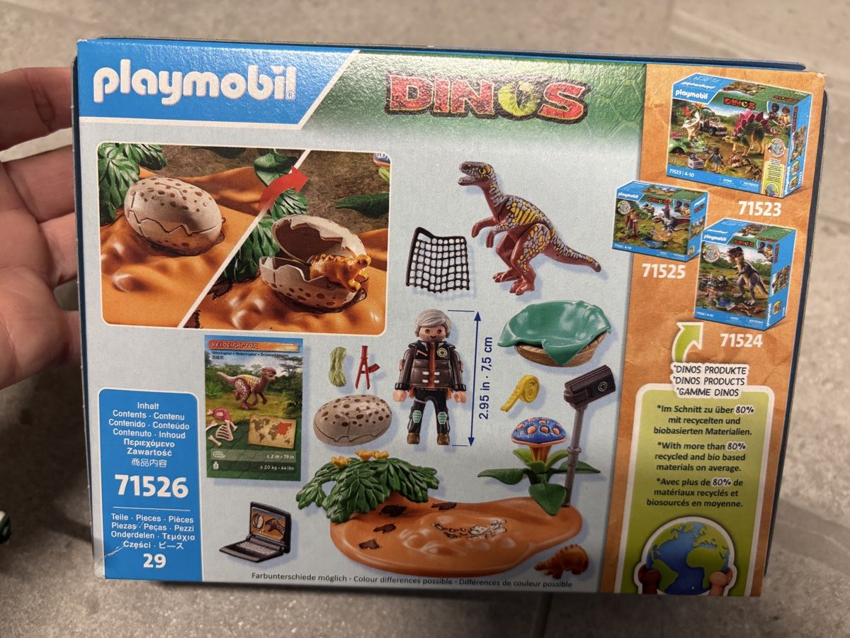 Playmobil Giocattoli: Playmobil Dinos 71526 neuf – Nuovo (secondo la descrizione) da Salvenach venduto da gwenwywar 1