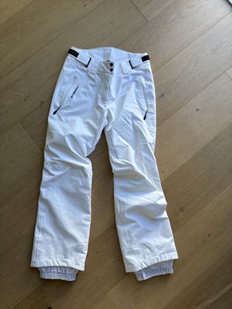Stöckli Damen-Skihose Performance weiss, 40