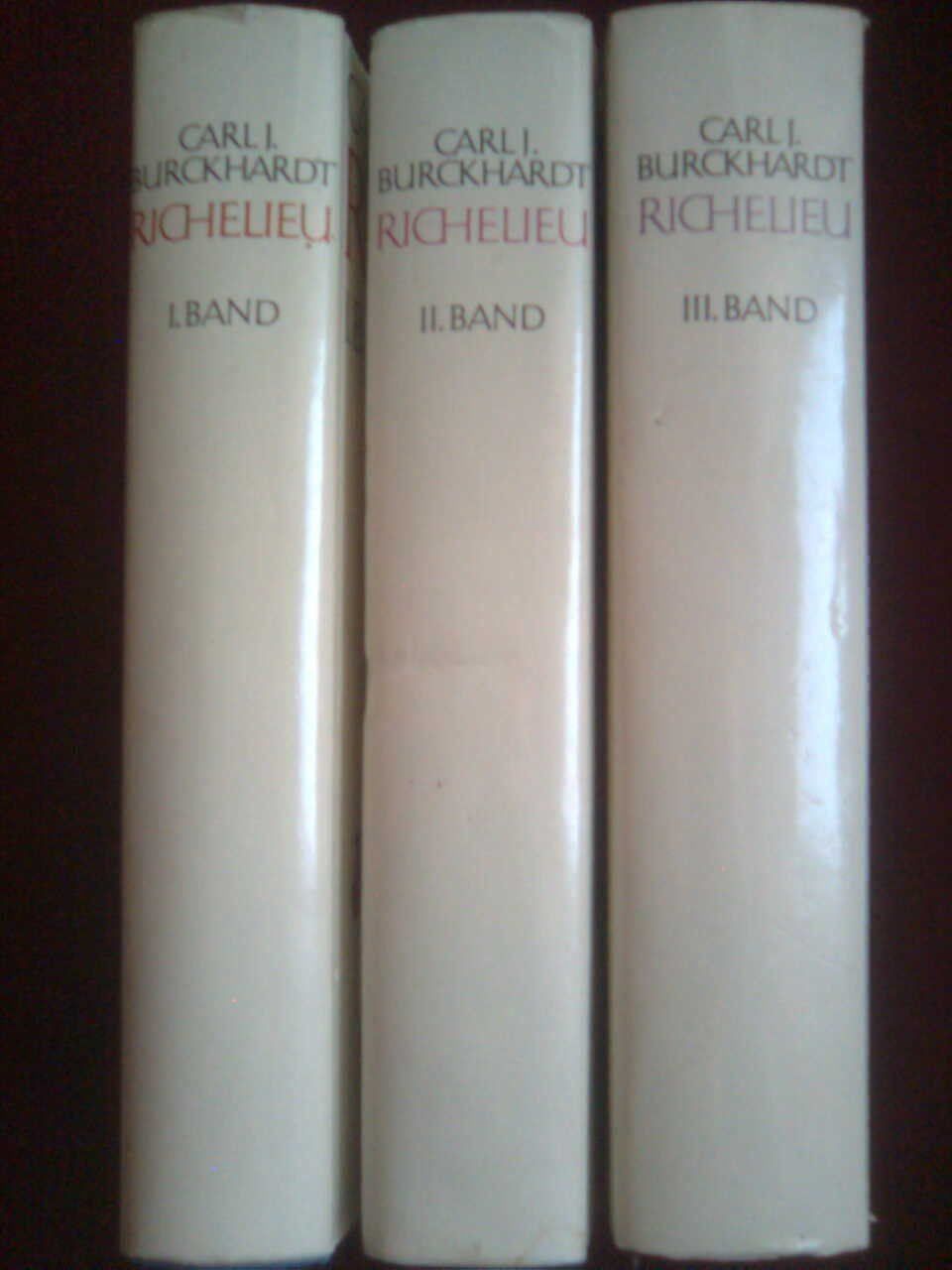 Libri: Carl J  Burckhardt Richelieu 1/2/ 3. – Usato da Basel venduto da Alacant 2