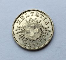1876 5 Rappen unz