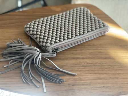 TISSA FONTANEDA pochette large clutch tasche