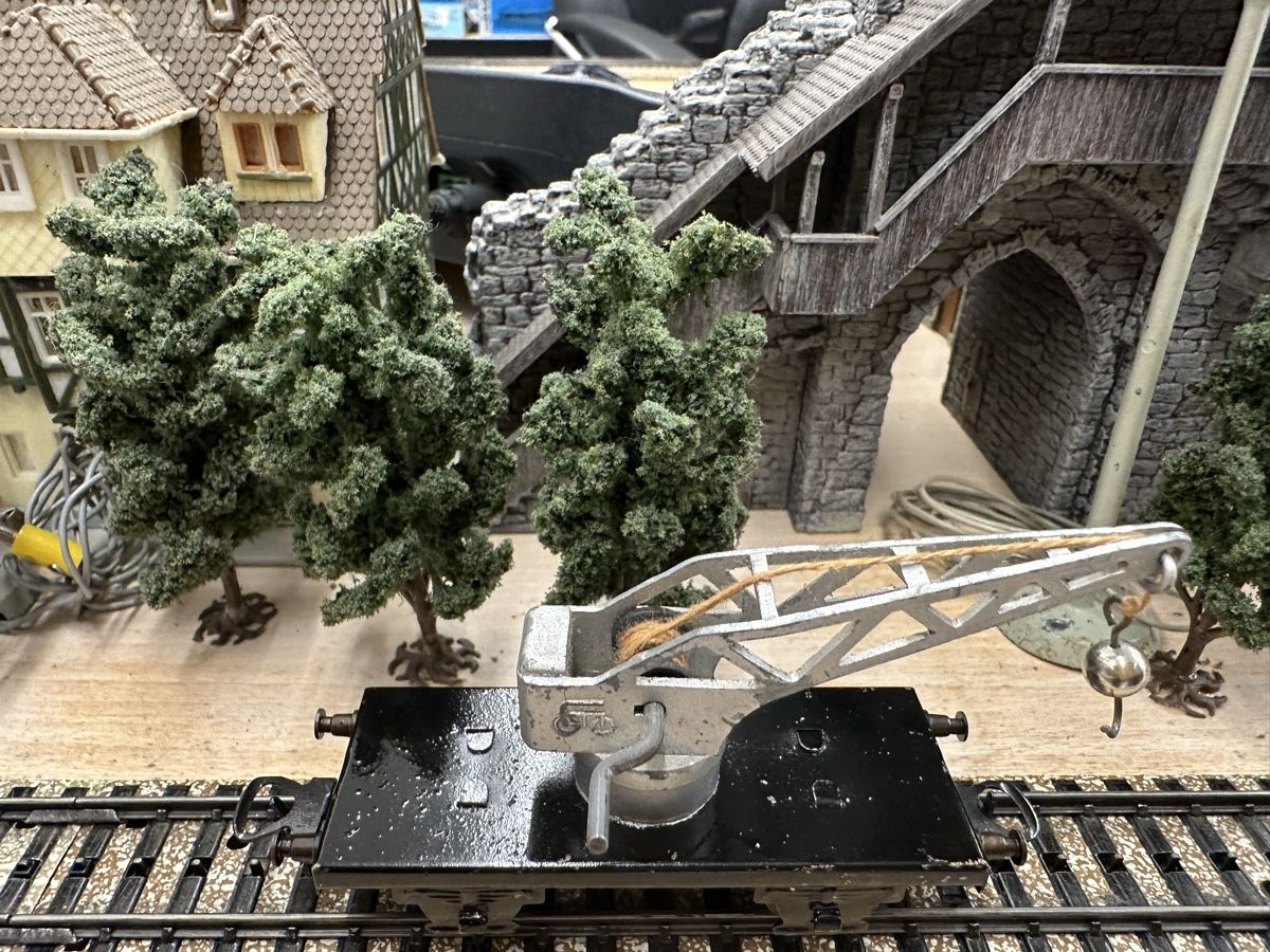 Märklin Modellini di ferrovie: Märklin 366 Kranwagen – Usato da Lupsingen venduto da New-Haven 2