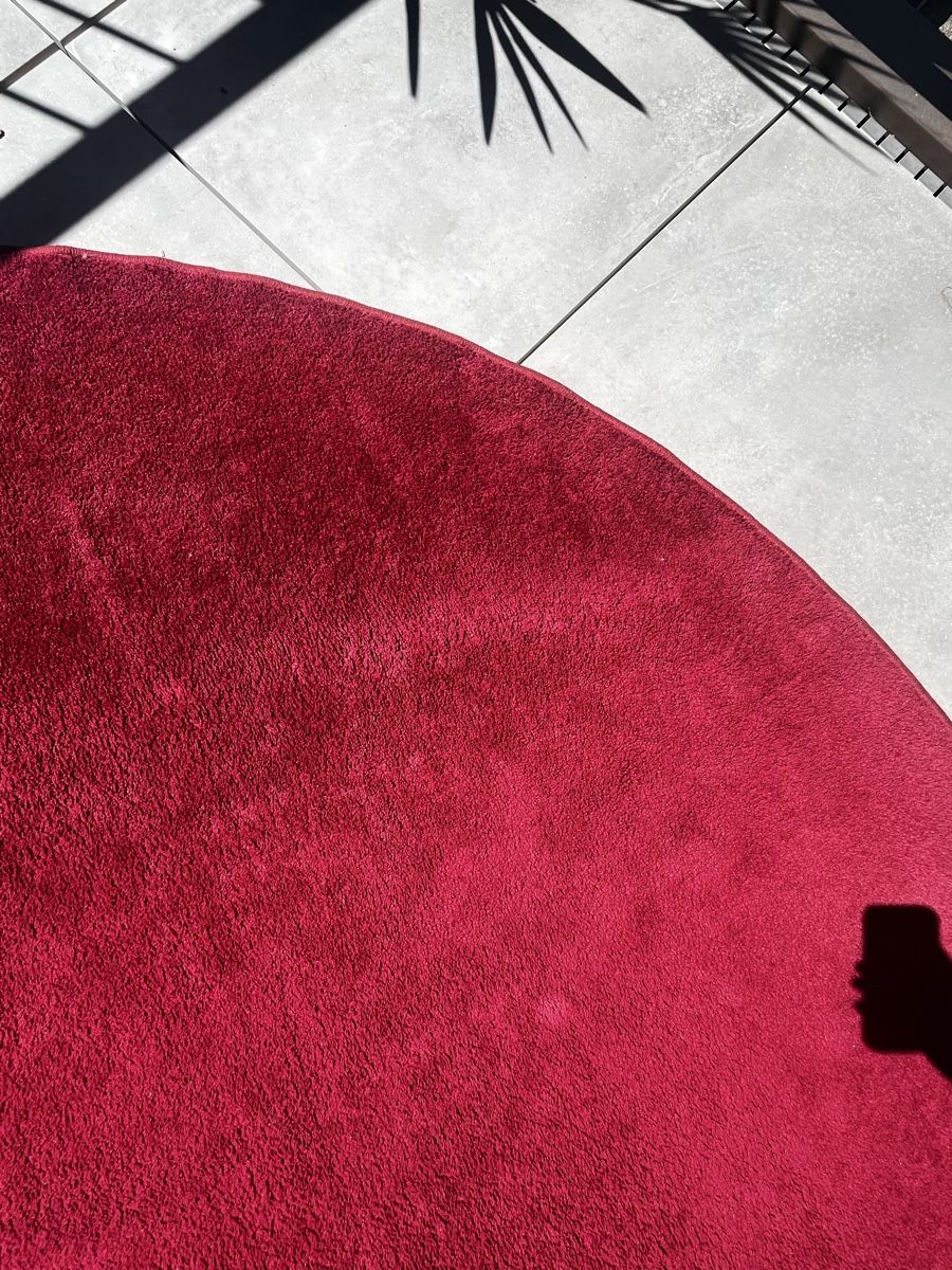 Tapis: Runder Teppich rot – D'occasion à Aarau par nedganz0815 2