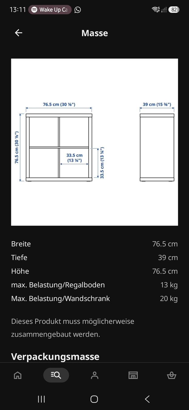 Ikea Étagères: IKEA KALLAX – D'occasion à Engelburg par Rehal 2