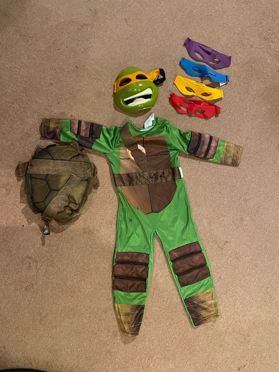 Wurm-Kostüm Für Kinder (5-6 Jahre) – Komplettset Mit Kopf, Overall, Handschuhen Und Stiefelstulpen