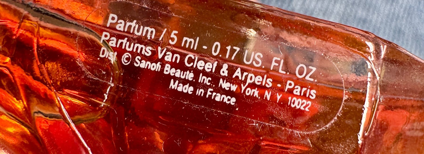 Van Cleef Parfum & Eau de Toilette: Van Cleef & Arpels - VAN CLEEF - PARFUM Miniatur - 5 ml – Gebraucht aus Rothrist von Luckywinner 2