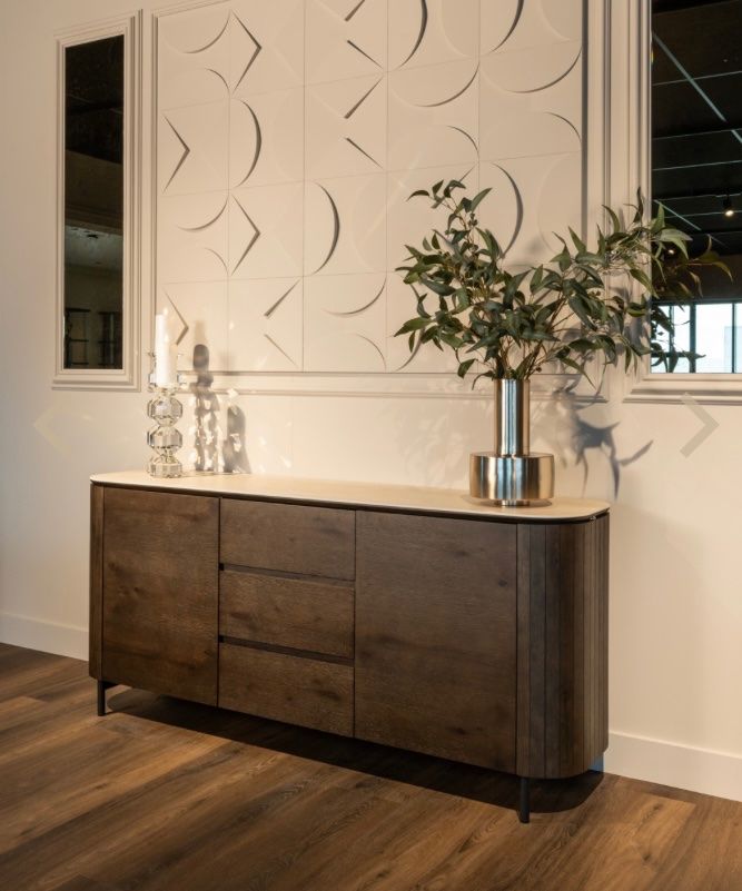 Cassettiere: RICHMOND INTERIORS** Sideboard Ritz brown – Nuovo e nell'imballaggio originale da Ruswil venduto da Miami-2026